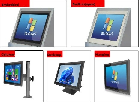 SSD 32G industriell ganz in einem PC Touch Screen Überspannungsschutz-Entwurf