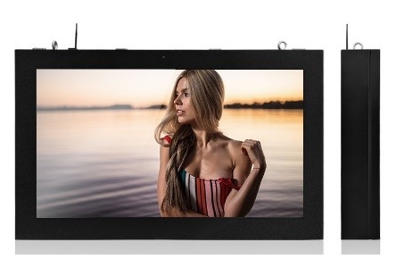 Schirm-Maß 55&quot; an der Wand befestigte Digital, die Schirm-Note LED-Anzeige annoncieren