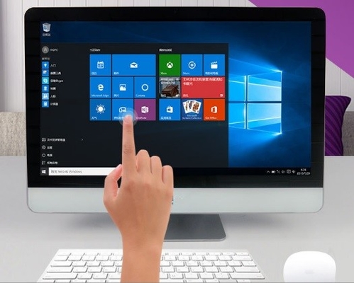 CPU I3 / I5 / I7 AIO Touchscreen PC 8G RAM 64G HD Auflösung 1920x1080