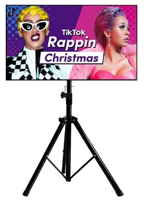65&quot; drahtloses LED Smart Fernsehen mit großem Bildschirm 500cd/m2 RAM-2GB 1920x1080