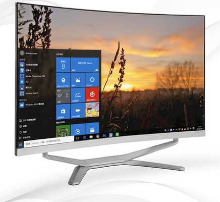 27 Zoll Win11 schwarzer AIO Desktop PC mit I5 16G RAM 1920x1080 hohe Auflösung