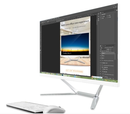 Custom AIO Touchscreen PC mit unabhängiger Grafikkarte und Dual Track Stereo Lautsprecher