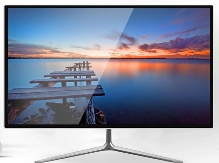 Arbeitsplatzrechner-Wand-Berg 21,5 alle 48cm Breiten-AIO in einem Computer