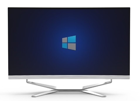 24 Zoll PC All-in-One Computern Spielen Silber I5 / I7 2mm Micro Rim 512G m.2 sSD HD