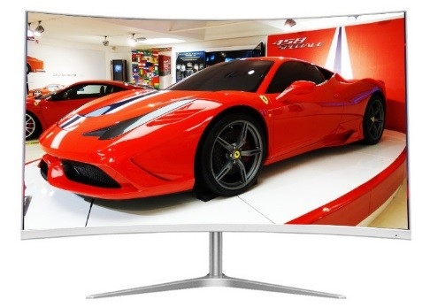 Dynamischer Kontrast gebogenes Fernsehen 4K multi Fernsehen Zweck LCD-Smart mit großem Bildschirm