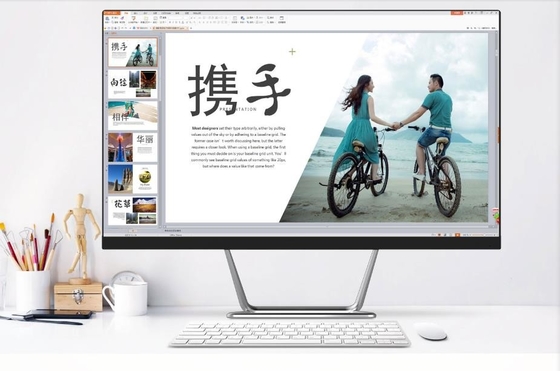 Errichtet im Doppelarbeitsplatzrechner 16G RAM Intel G6-G11 des stereosprecher-27 des Zoll-AIO