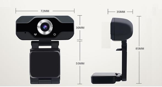 USB 2.0-Schnittstelle eingebaute Mikrofon Webcam mit Windows/Mac OS/Android/Linux System