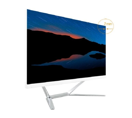 23.8 Zoll AIO Touchscreen PC I3 I5 I7 CPU 1920x1080P Einstellbarer Bildschirmwinkel von 90o