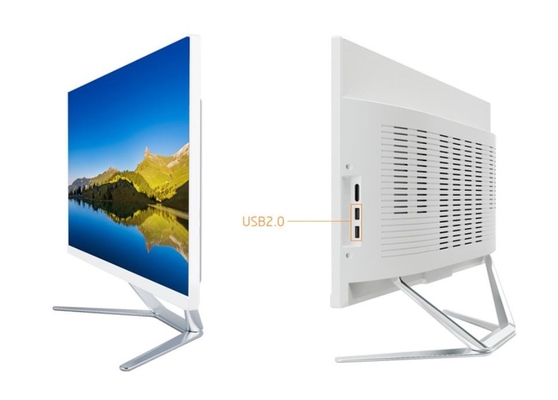 All-in-one Touchscreen-Computer mit 128G M.2 SSD und verstellbarer Klammerbasis