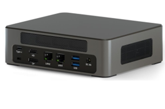 Schwarz/Silber 256 GB SSD Mini PC mit Dual OS (Windows 10/11 oder Android) I7-10th